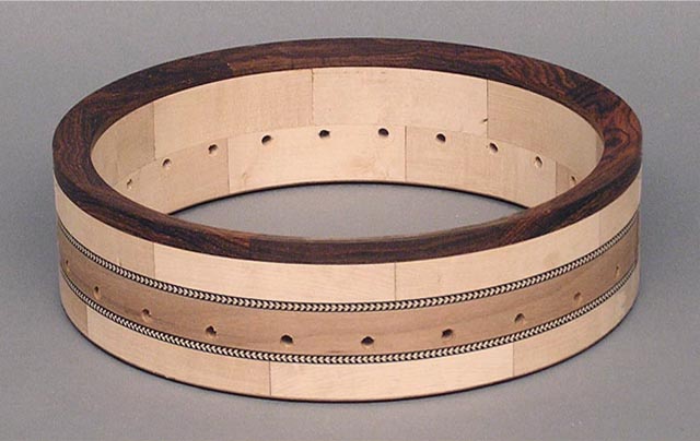 Cocobolo Tonering, Cherry Trim
