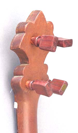 Hand Turned Pegs from Brazillian Rosewood