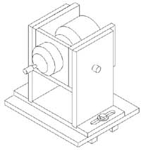Csi Router Carriage Heel Shaping Jig Utilizing a Horizonally-Mounted Router